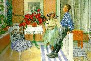 Carl Larsson syskon Spain oil painting artist